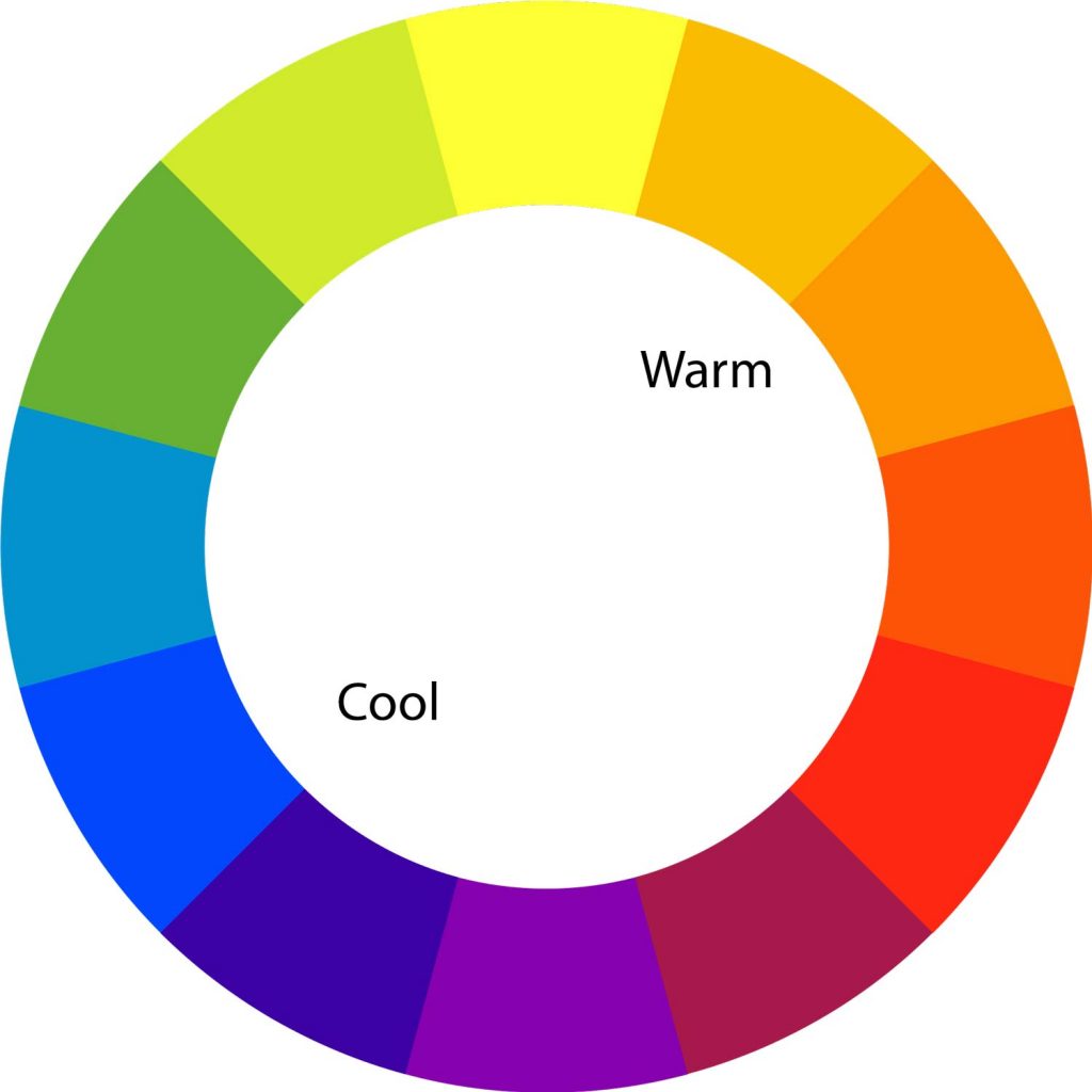 color wheel displaying the complete range of color hues