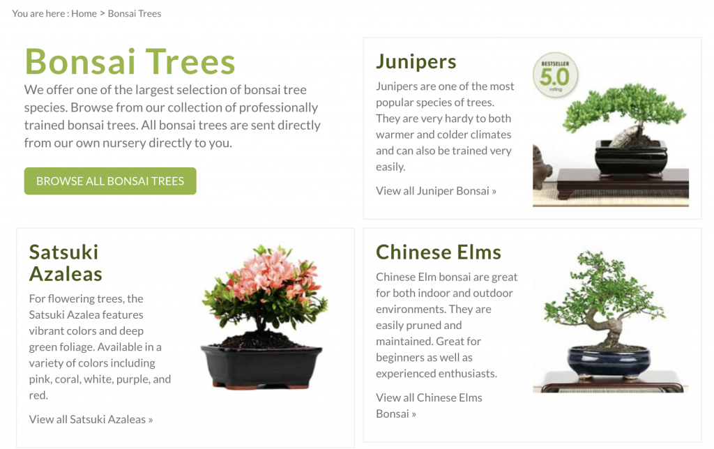easternleaf's category page