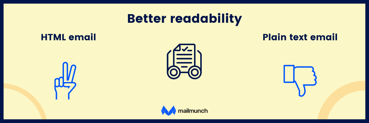 HTML vs Plain Text Email: Which Works Better in 2024? | Mailmunch