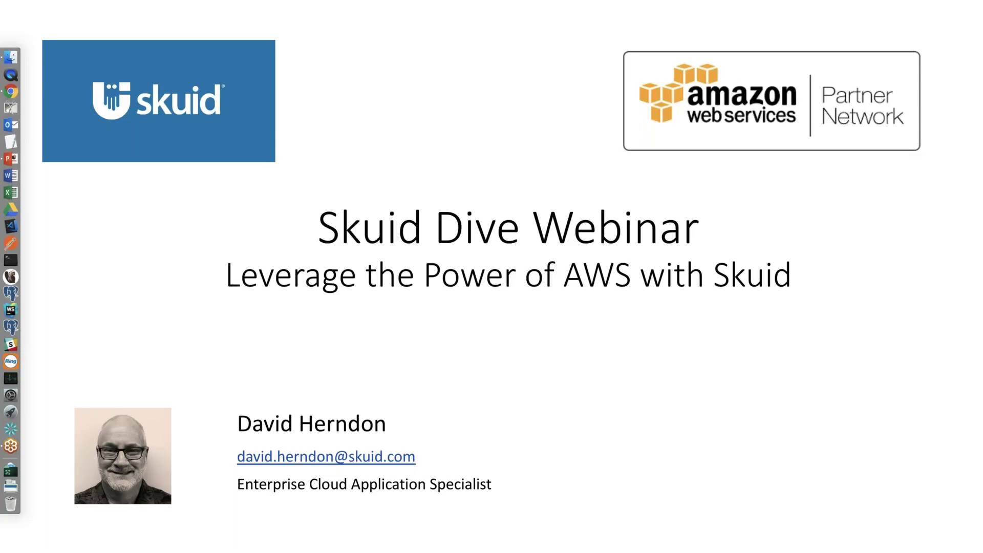 Leverage the power of AWS with Skuid