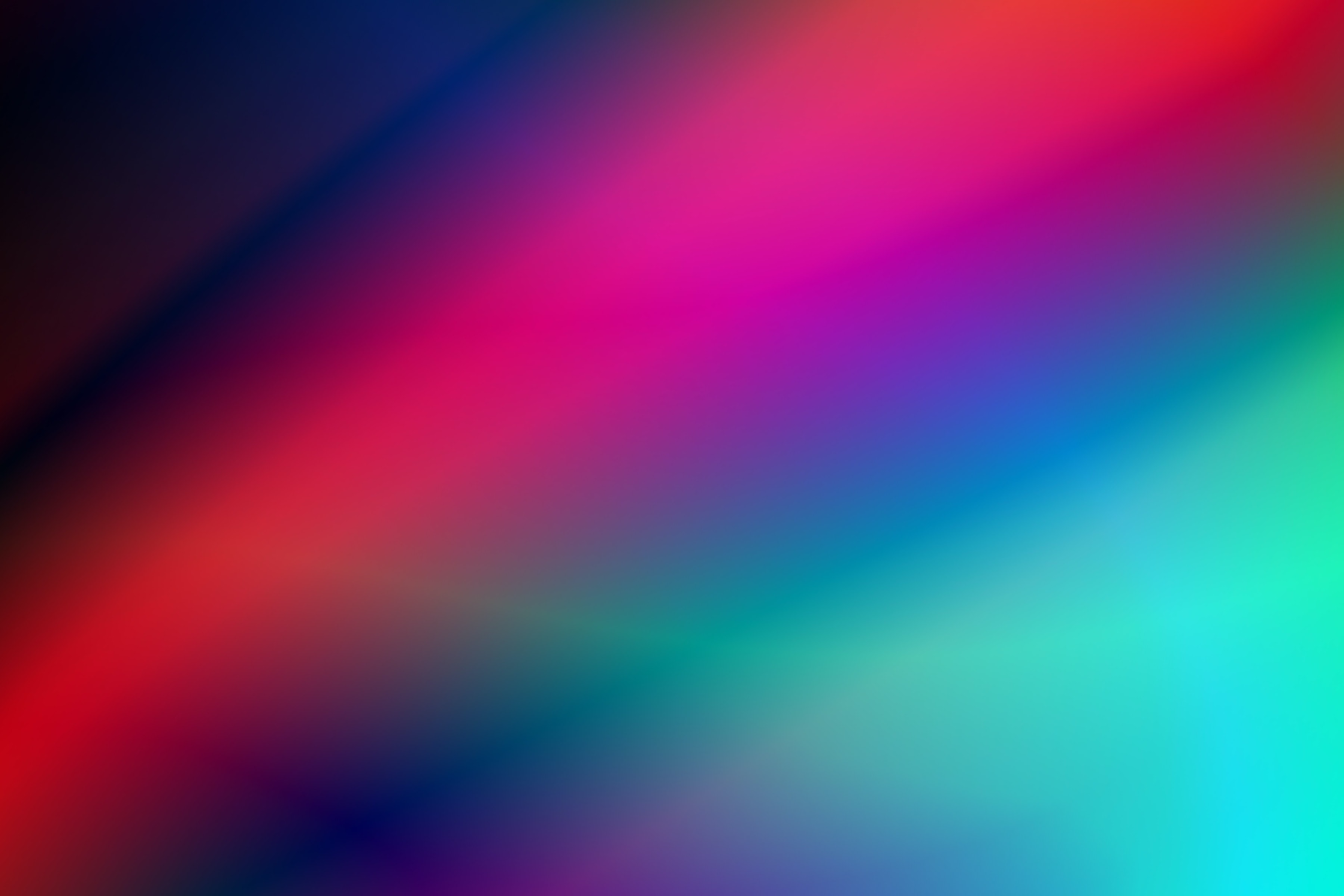 Colorful gradients of light