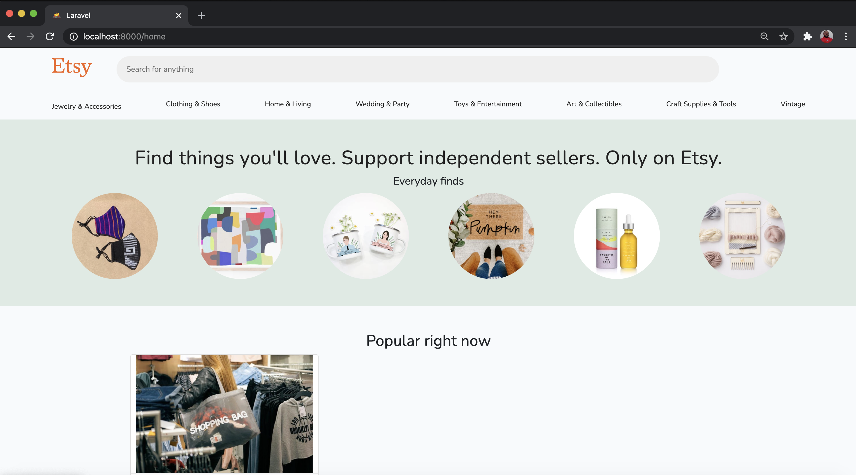 market place (E-commerce) platform
