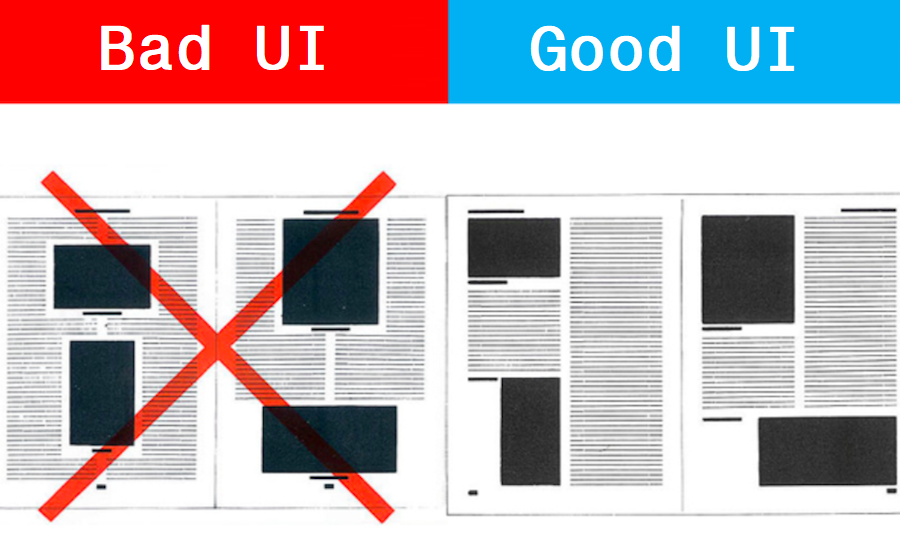 Bad vs Good UI