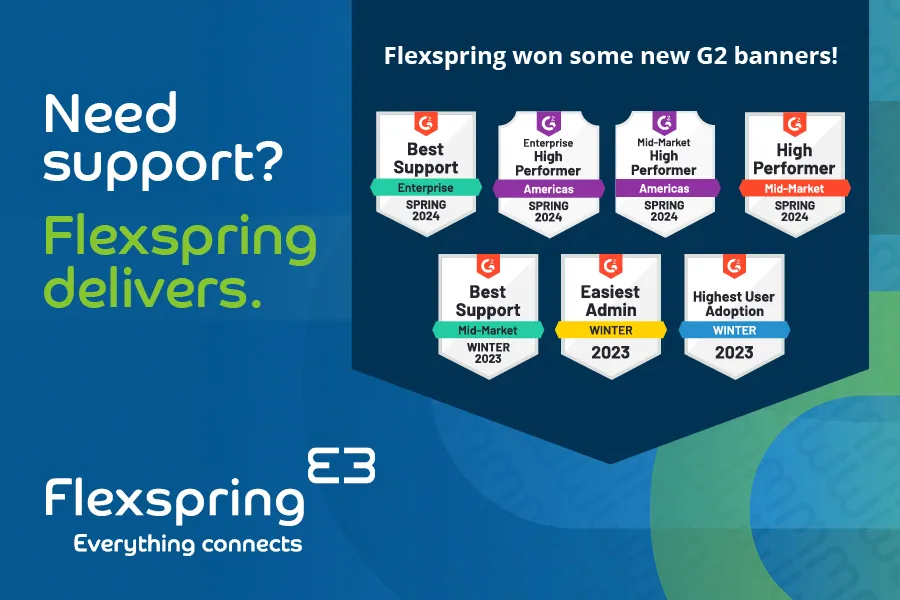 Flexspring Awarded Best Support for Enterprise and Mid-Market Businesses