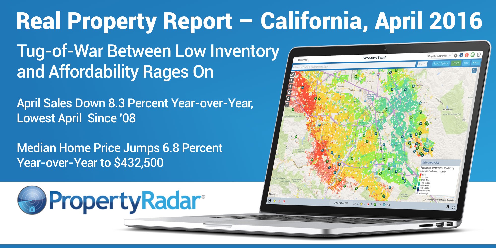 Real Property Report California, April 2016