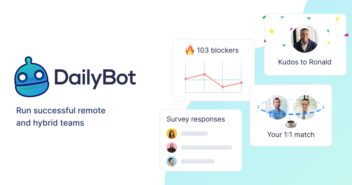 Enhance team visibility and reduce the meetings | DailyBot
