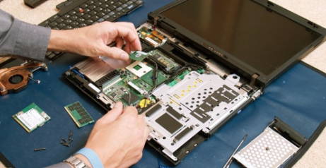 image of a device being repaired