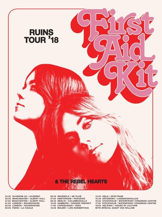 Poster design for a concert event (source)