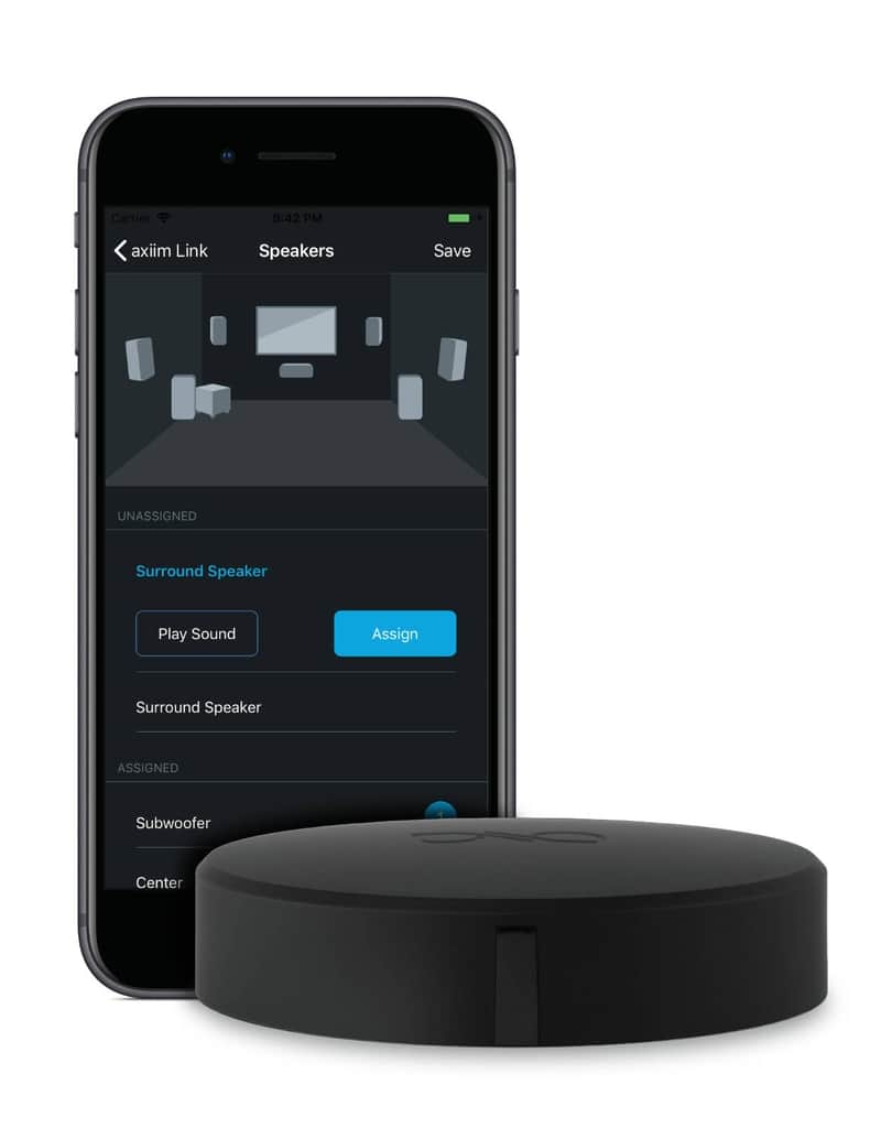 Monaco 5.1 Wireless Cinema Sound System Platin Audio