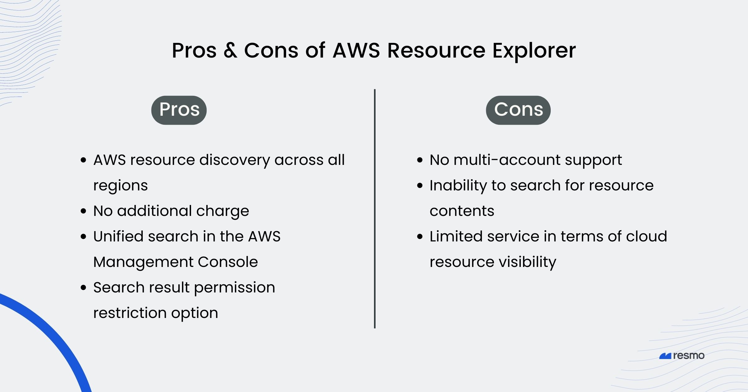 What is AWS Resource Explorer? Pros and Cons Resmo