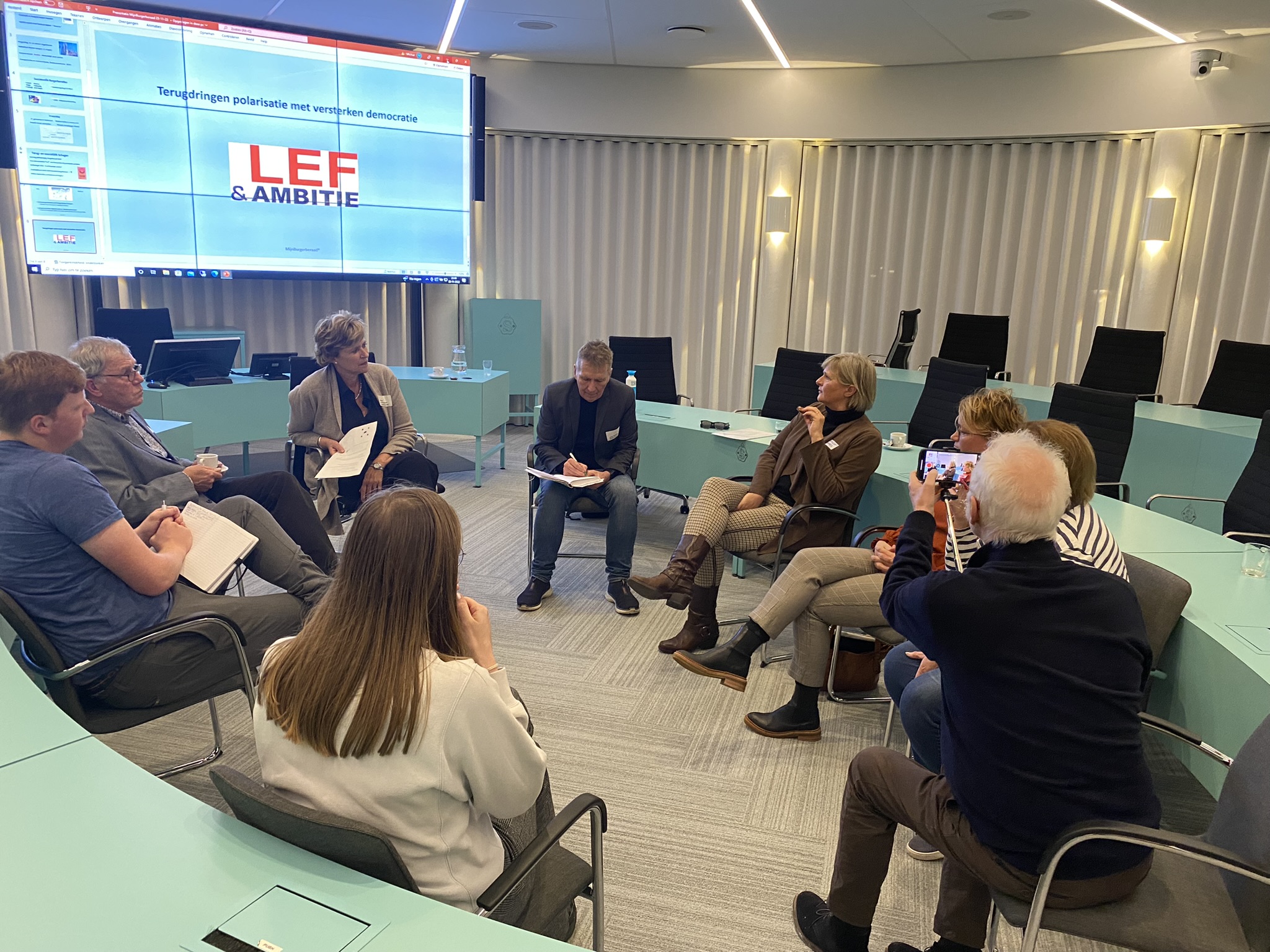 Inspirerende avond over bestuurlijke vernieuwing en burgerparticipatie