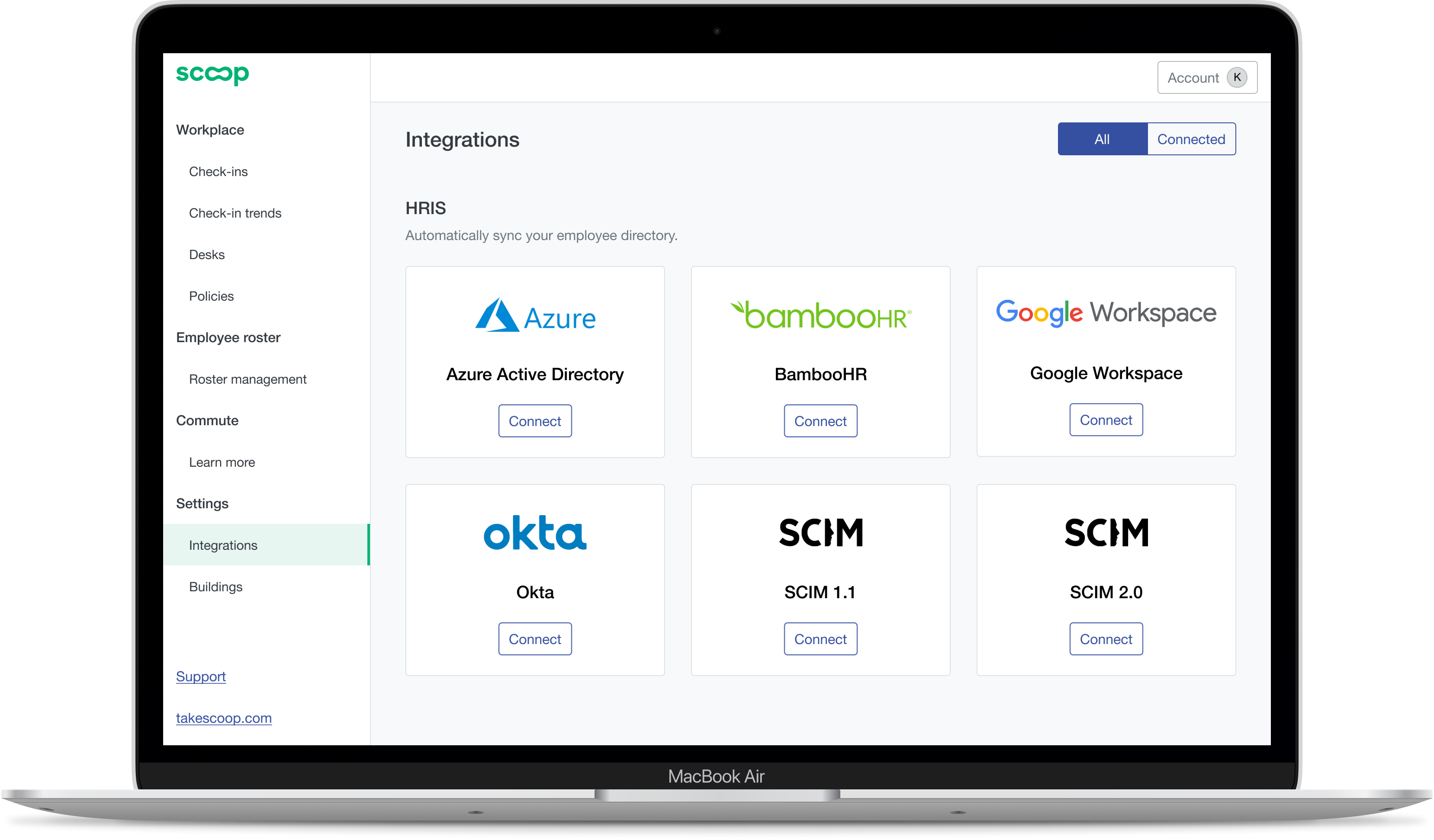 Integrate Scoop with existing tools