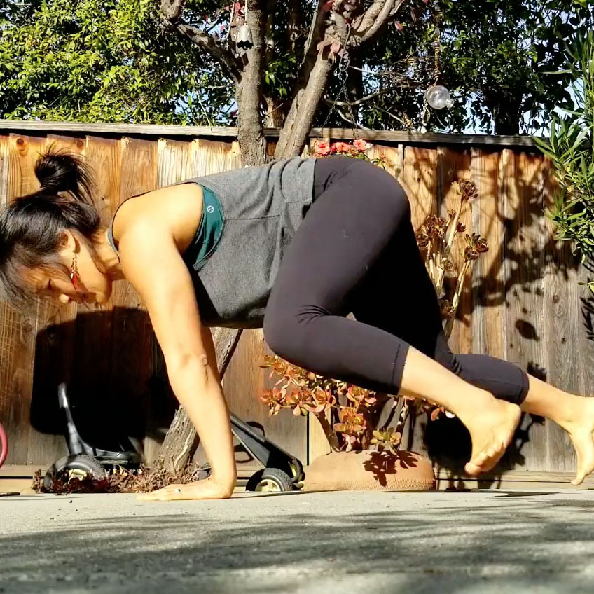 Long Lunge Mountain Climbers Gymparty