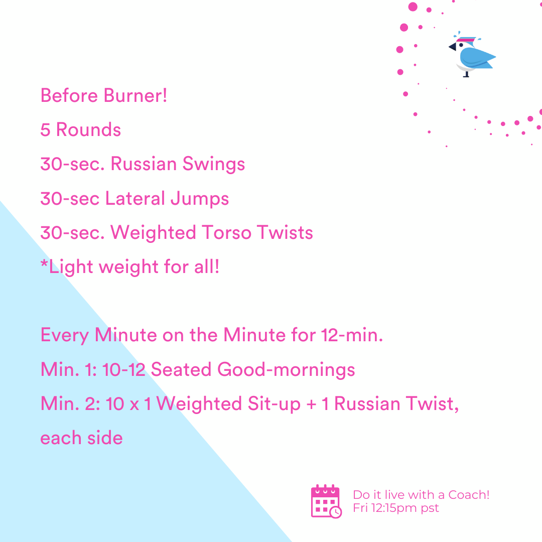 Left Side Strong Side! By Coach Cheryl Gymparty