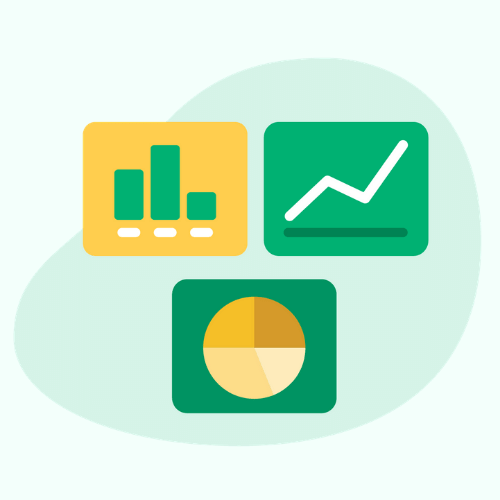 Illustrative graphs representing the hidden costs to organizations if they do not adopt a hybrid workplace environment for their company.