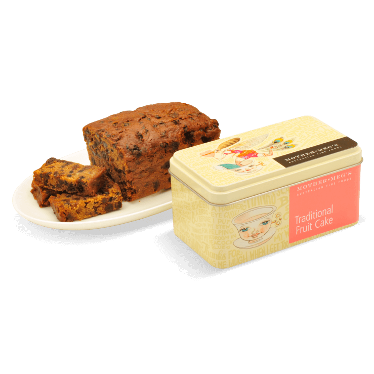Traditional Fruit Cake Gift Tin 450g Mother Meg's