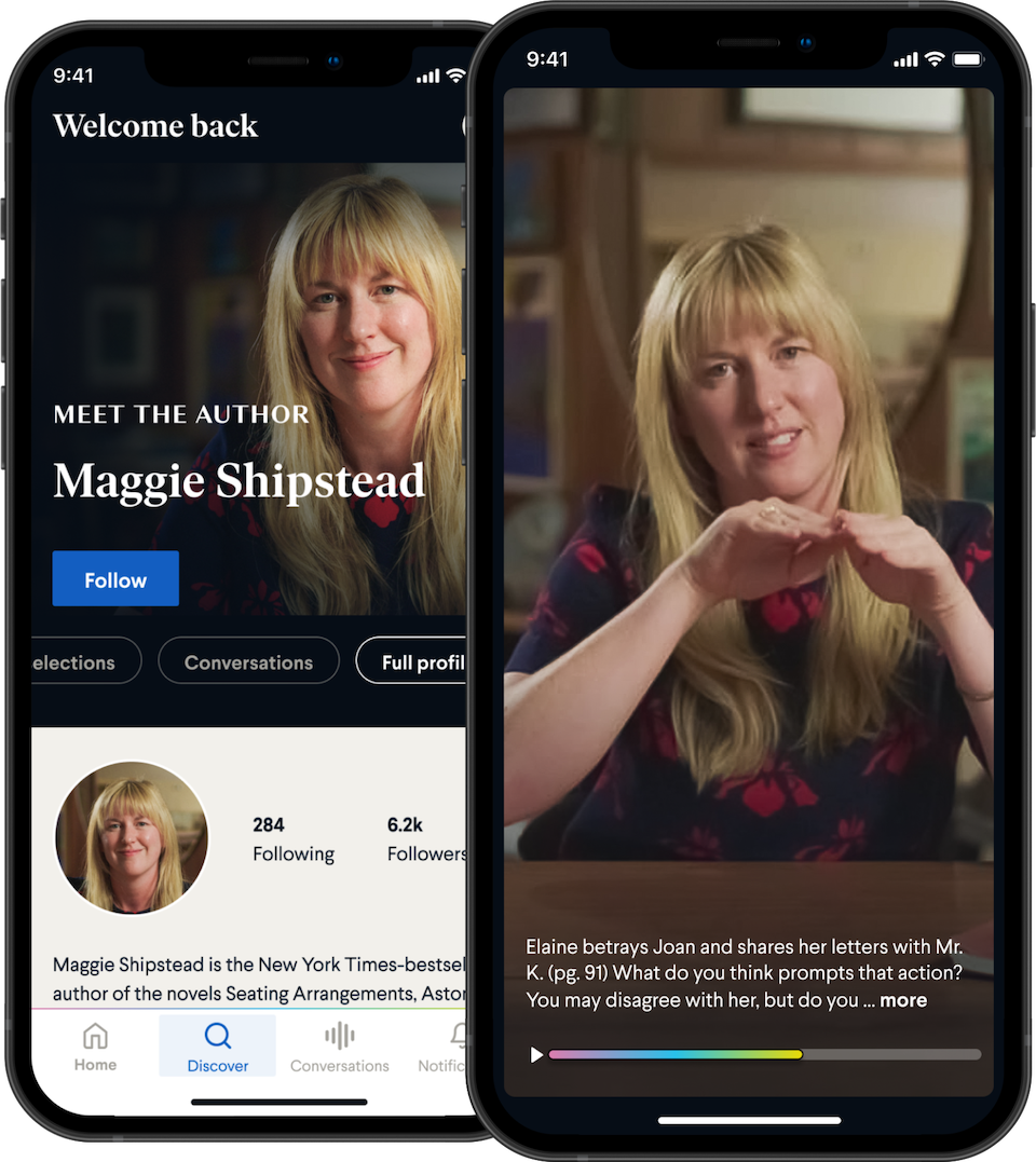 Maggie Shipstead's author profile on BookClub.