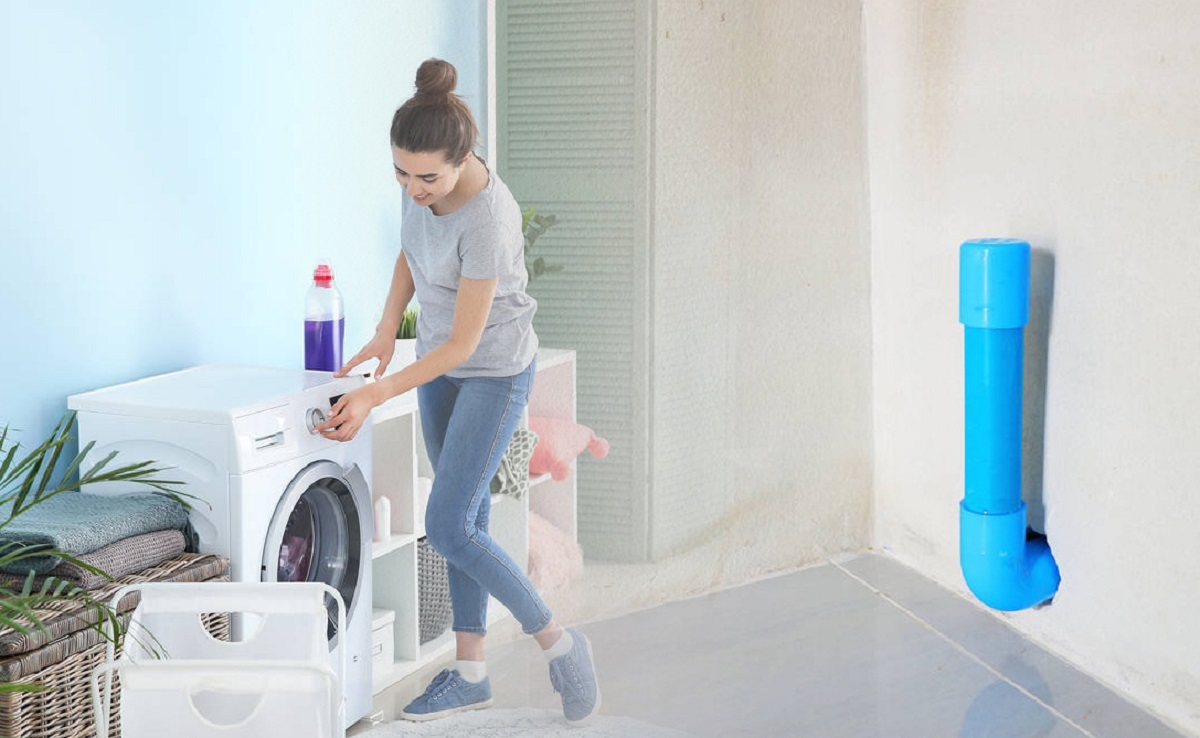 How To Install A Washing Machine Drain Hose Mcmullen Trades