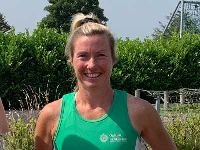 Defending her country and her health