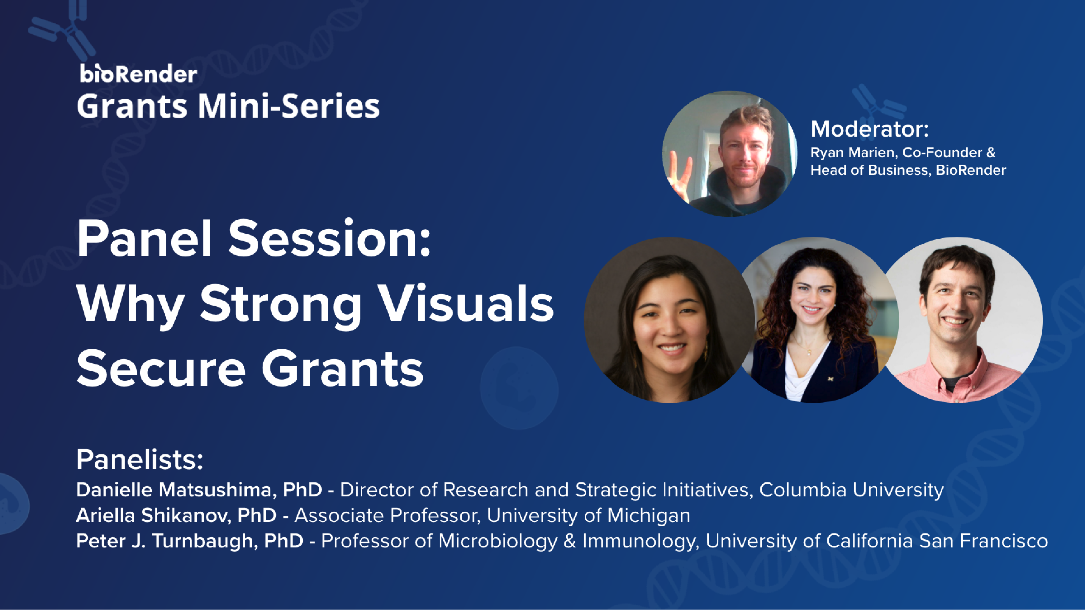 Panel Session: Why Strong Visuals Secure Grants