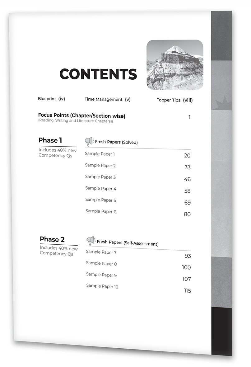 Educart CBSE Sample Paper Class 11 English Core 202324