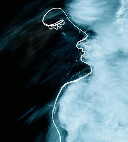 Shira Barzilay Koketit digital artist photography nature female figure minimalist abstract one line tel aviv israel