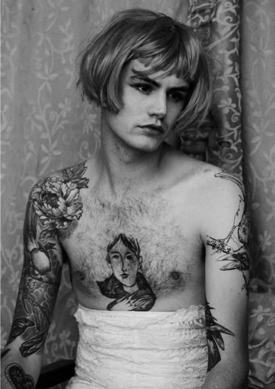 Gender Project art photography half nude portraits gender norms gender equality traveling project veronique charlotte