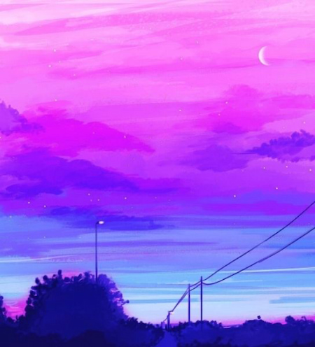 star plasma art painting sky sky sceneries soothing calming bisexual bi pride trans pride lesbian pride rainbow flag LGBT LGBTQIA+