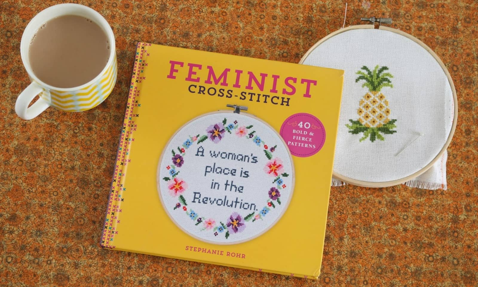 feminist cross stitch stephanie rohr