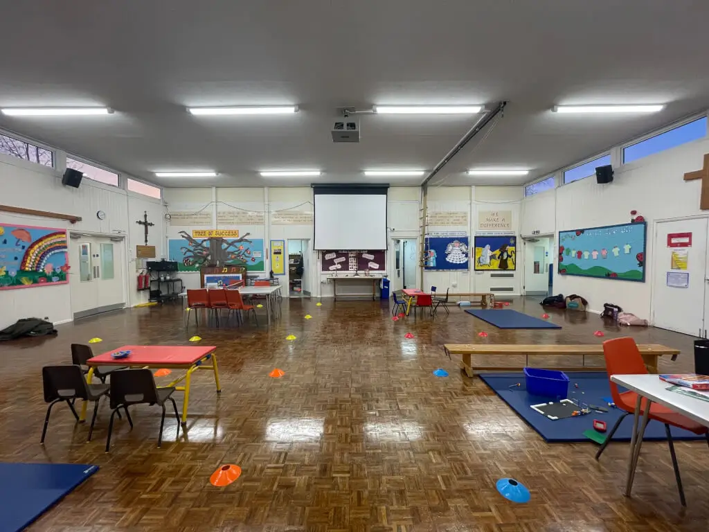 St John's Church of England School Lower Hall