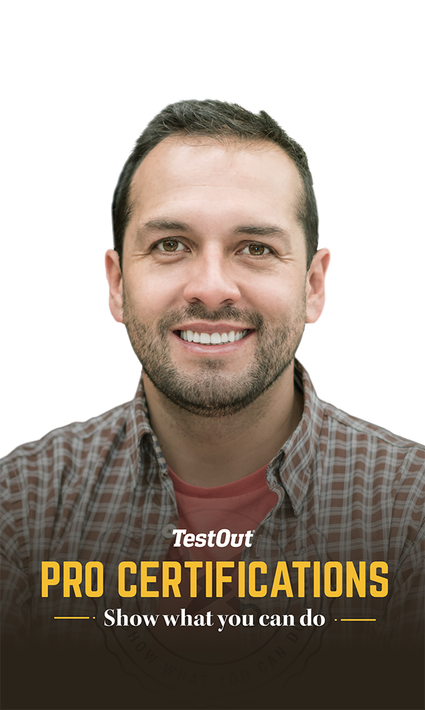 TestOut Pro Certifications
