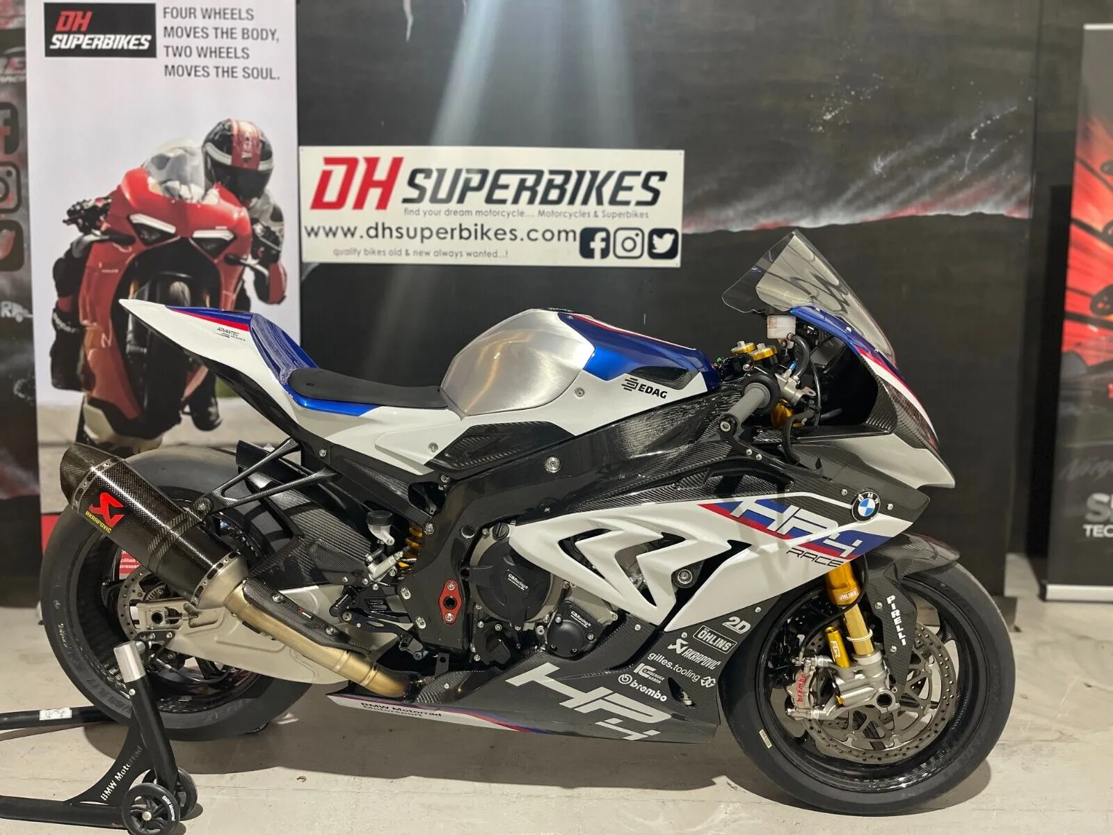 BMW HP4 RACE Mint HP 4 250 Miles Race Track Bike Limited Edition #53/ ...