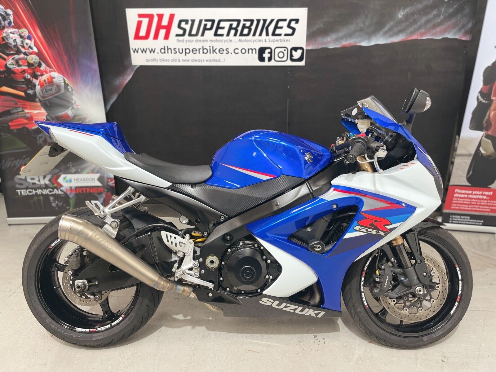 2007 57 SUZUKI GSXR 1000 K7 13K MILES YOSHIMURA EXHAUSTS PX SWAP FSH