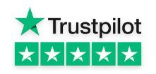 Trustpilot Reviews Logo with 5 Green Stars.