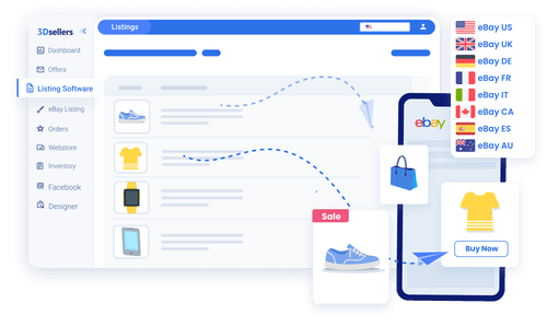 Powerful eBay Listing Software & eBay Tools | 3Dsellers