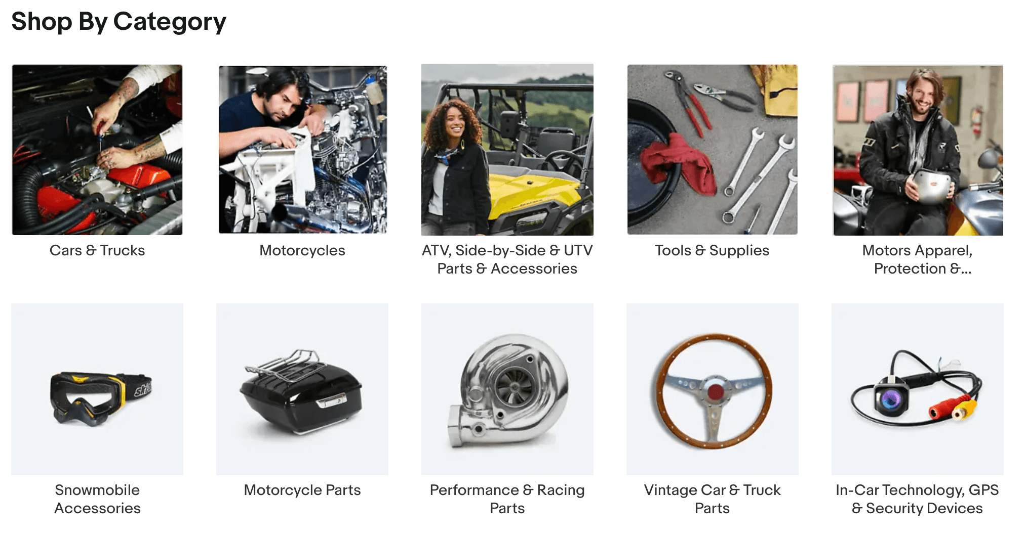 best selling automotive items on eBay