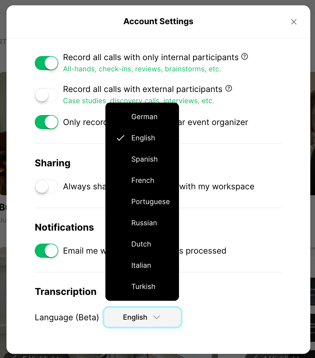 speech to text zoom recording