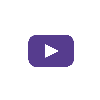 Purple Youtube icon as png