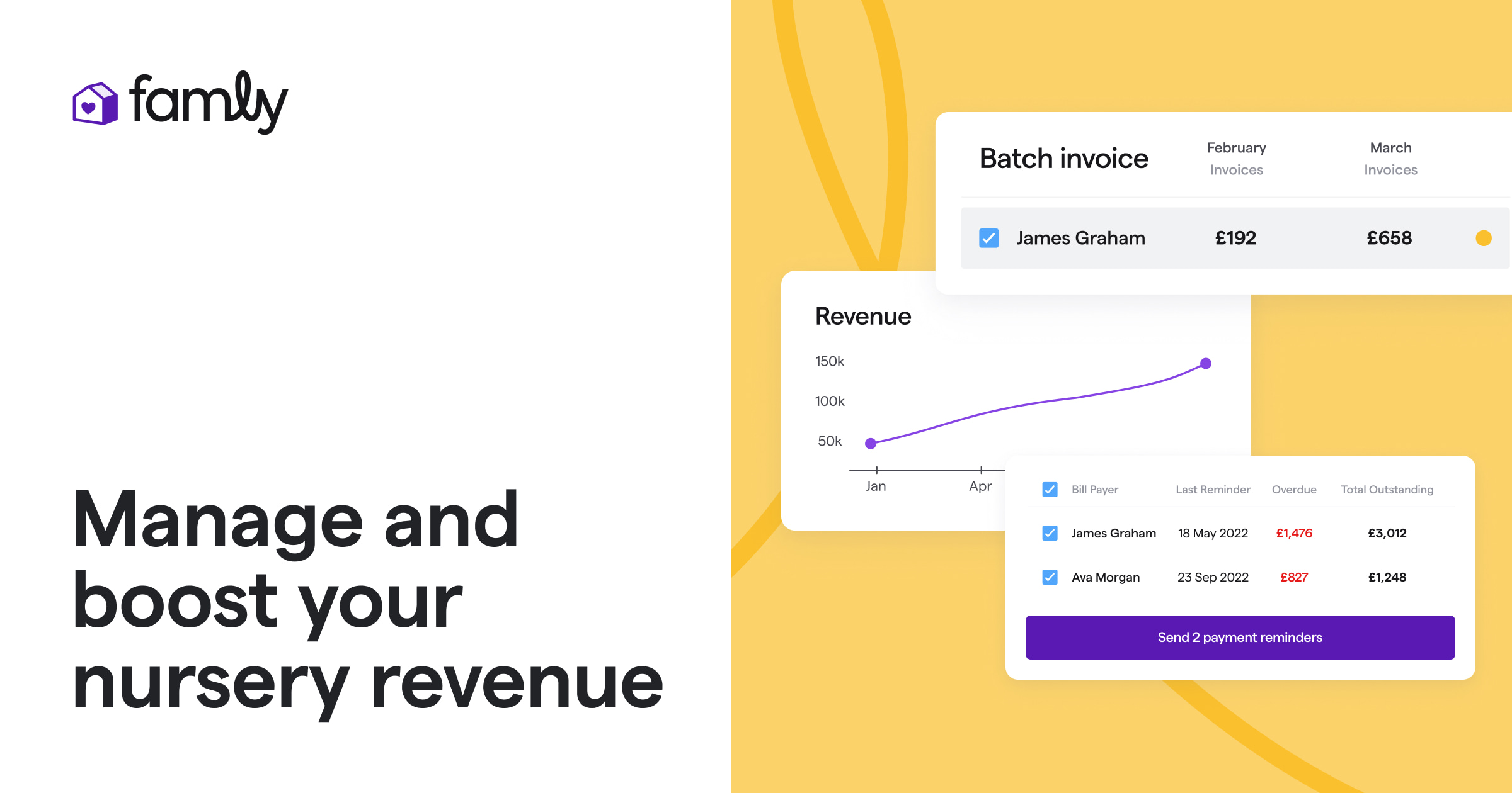 Manage and boost nursery revenue I Famly