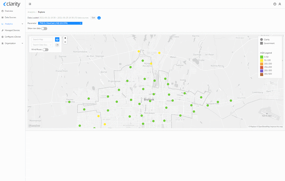 Clarity Dashboard Streamline Air Quality Management