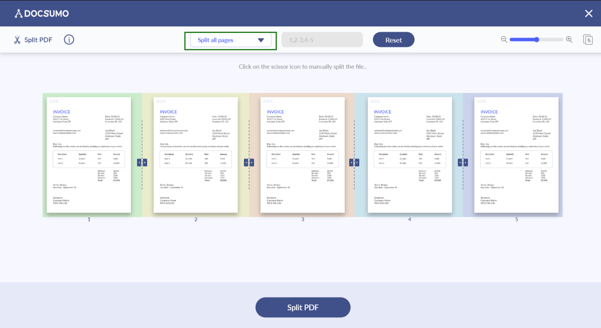 Free PDF Split | Split PDF into multiple file| Split PDF Online