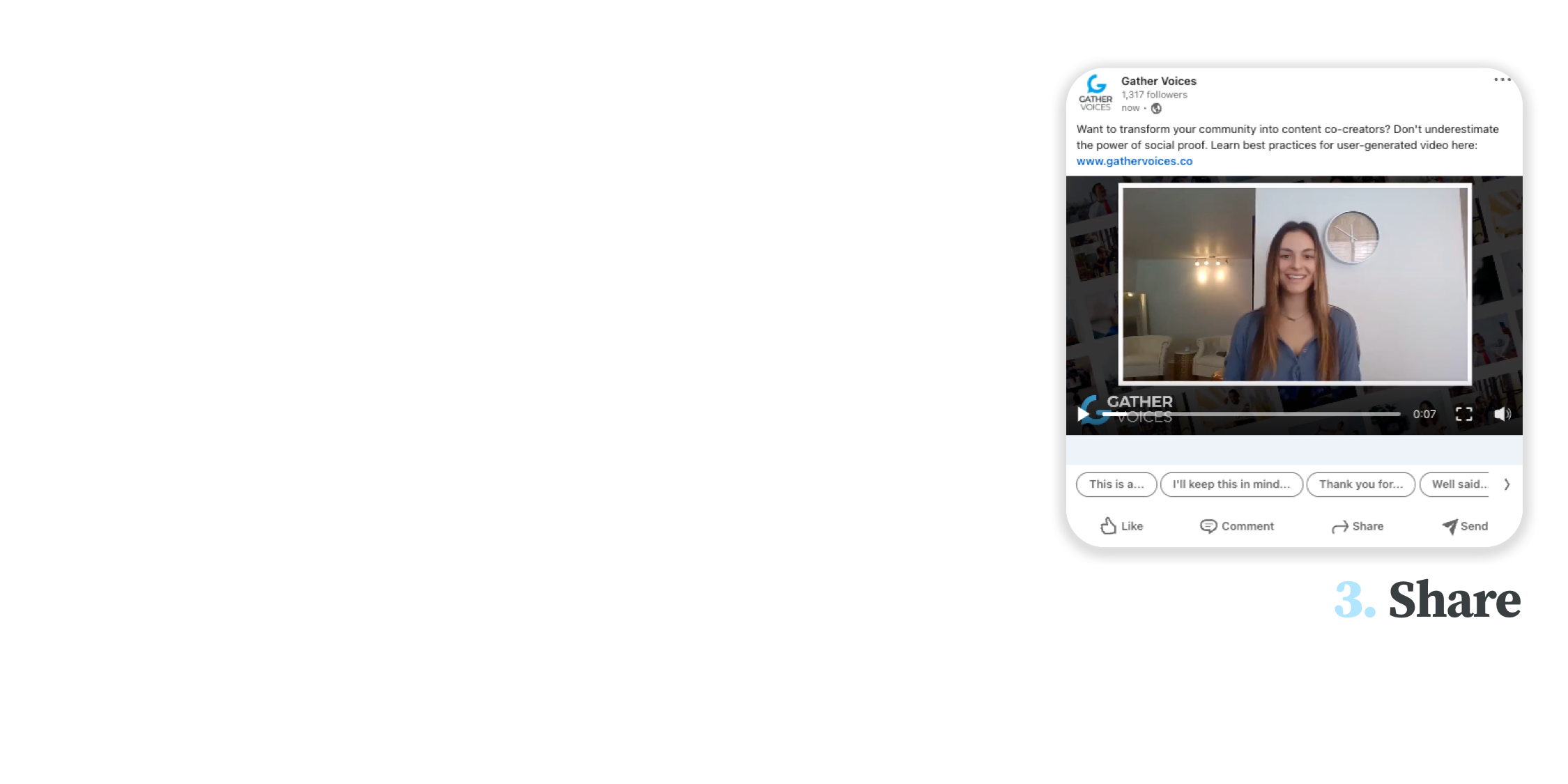 UserGenerated Video Software How it Works Gather Voices