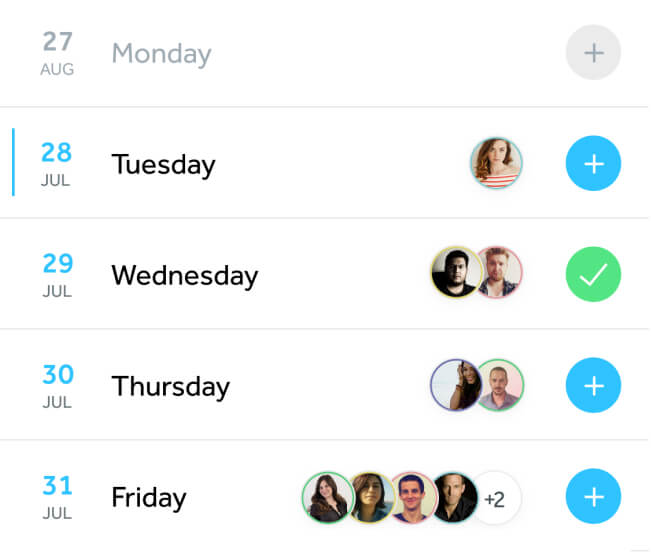 Mapiq Calendar