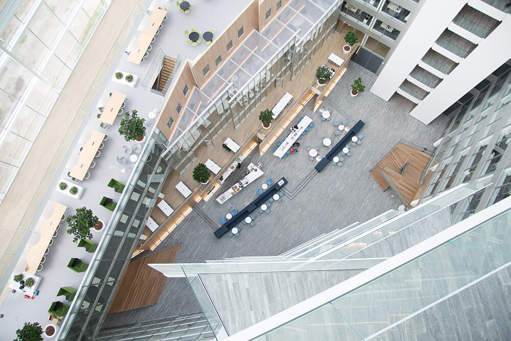The Edge office birdsview
