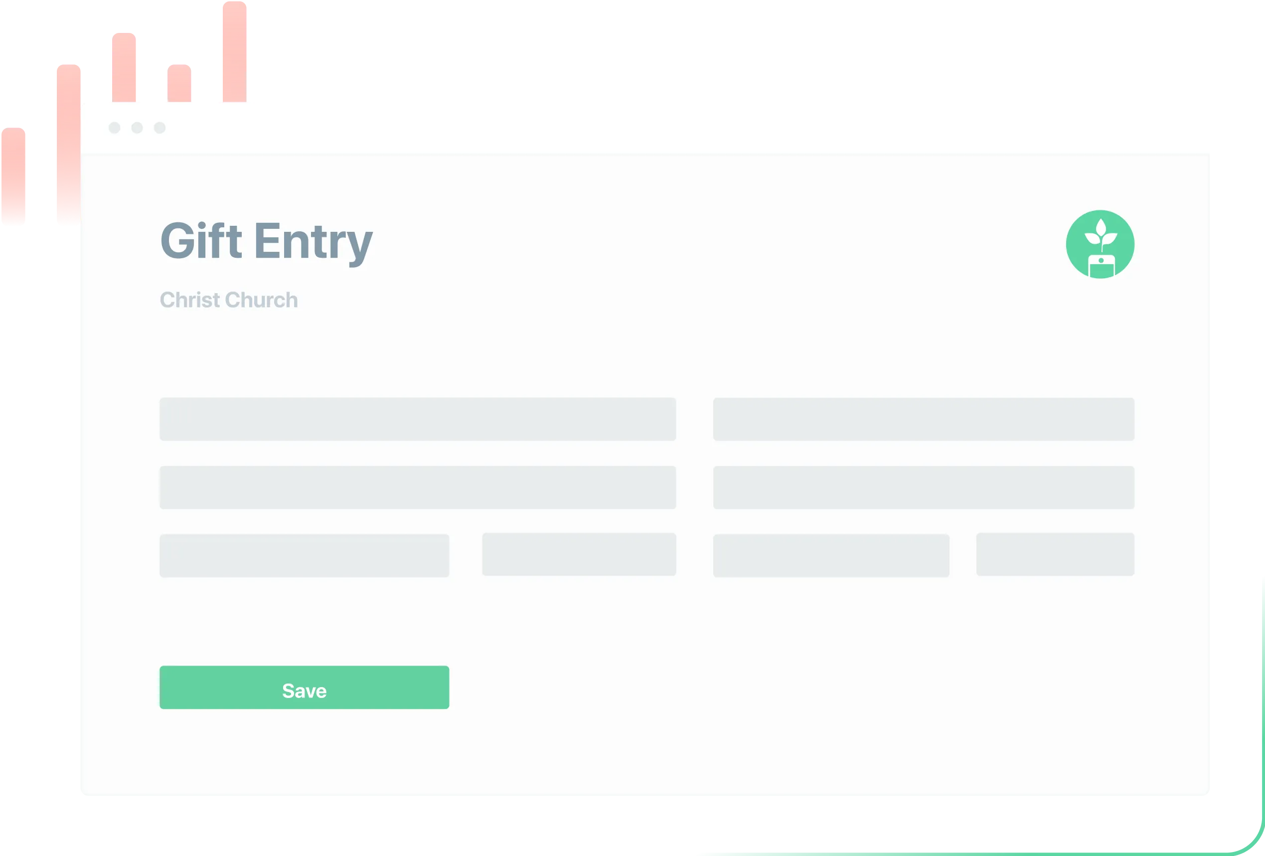 Gift function dashboard