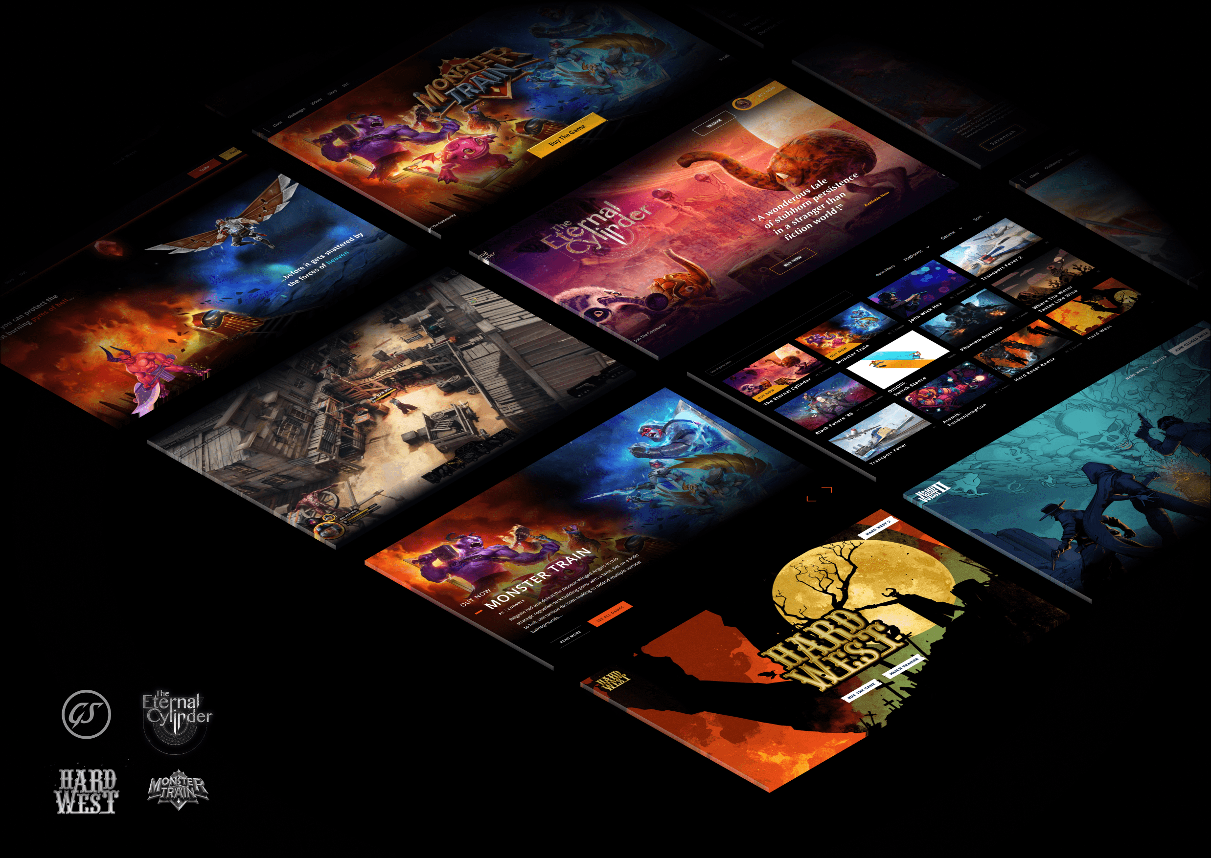 User Interface design for Good Shepherd Entertainment