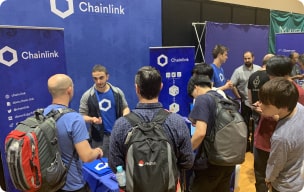 Chainlink booth photo