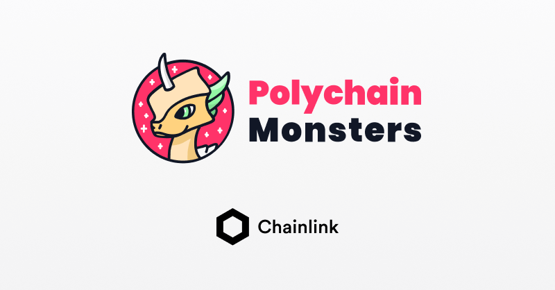 Polychain Monsters and Chainlink integration banner
