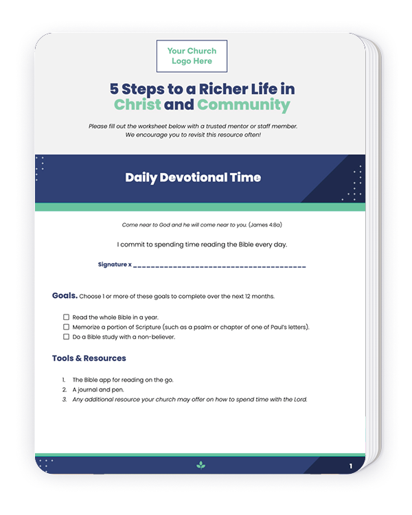 New Member Worksheet