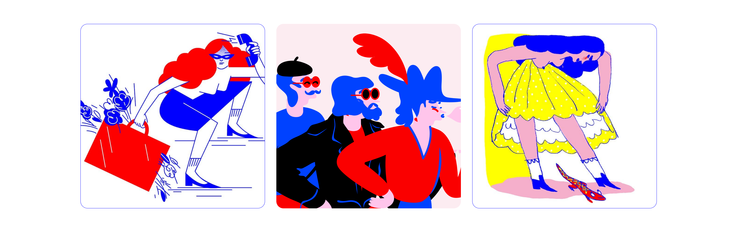 Illustrations from the collection Tutto Ricco and more of Jorge's work